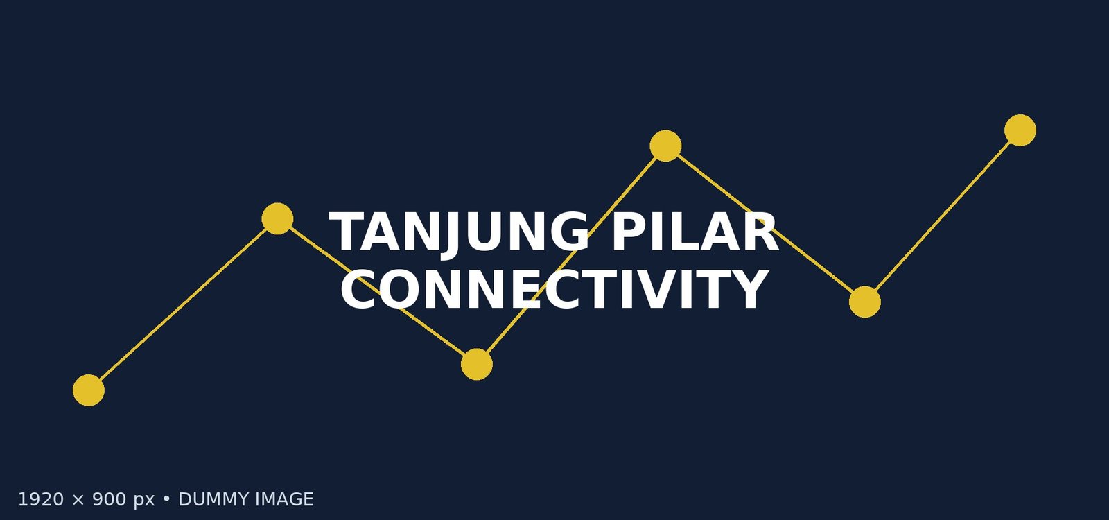 Ilustrasi jaringan Tanjung Pilar Teknologi
